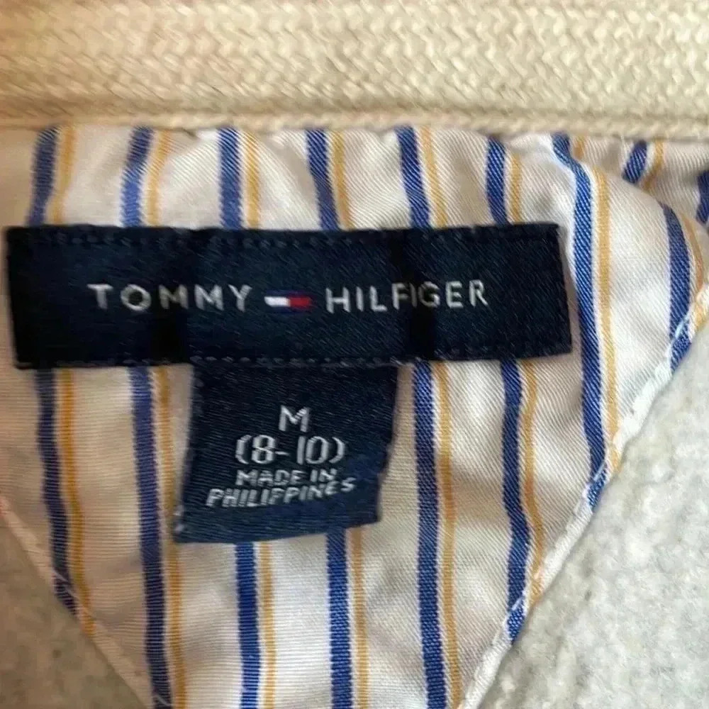 ❤️2/$30❤️Tommy Hilfiger Boys Buckle-up Gray Sweater Cardigan  - size 8-10 - Picture 3 of 5